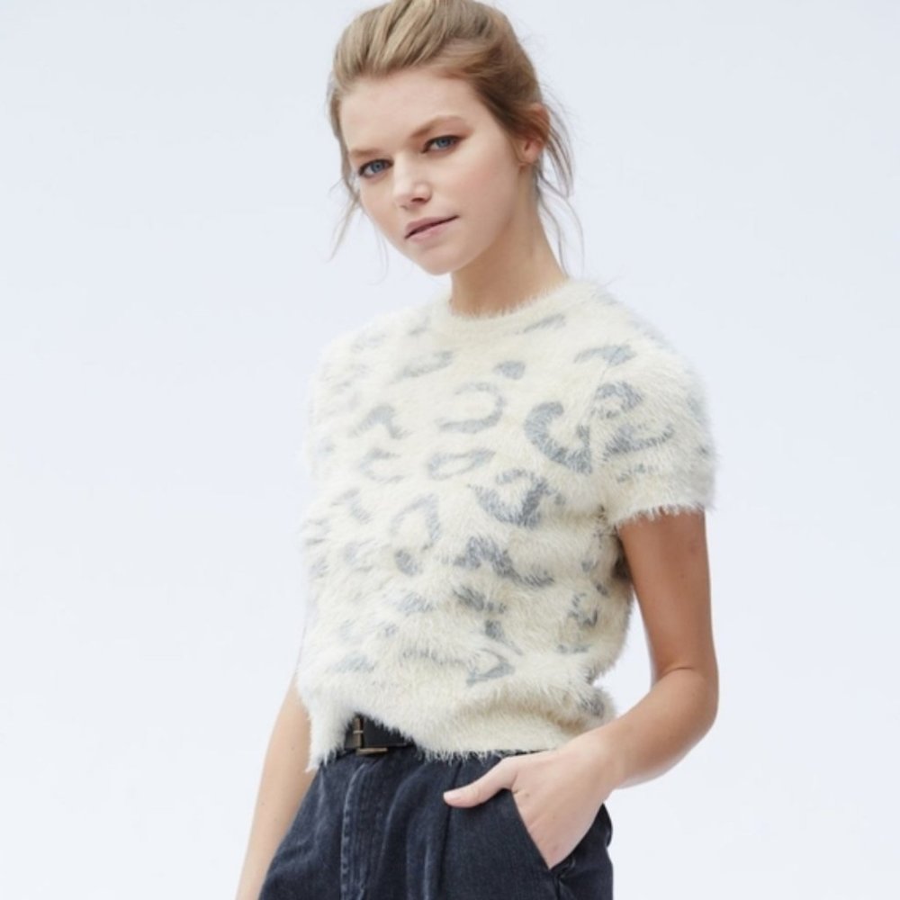 Callahan Snow Leopard Sweater